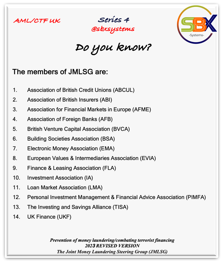 Members of JMLSG